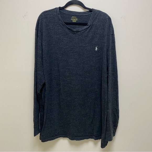 Polo Ralph Lauren Other - Polo Ralph Lauren Classic Fit Long Sleeve Shirt Men’s Charcoal 3XLT